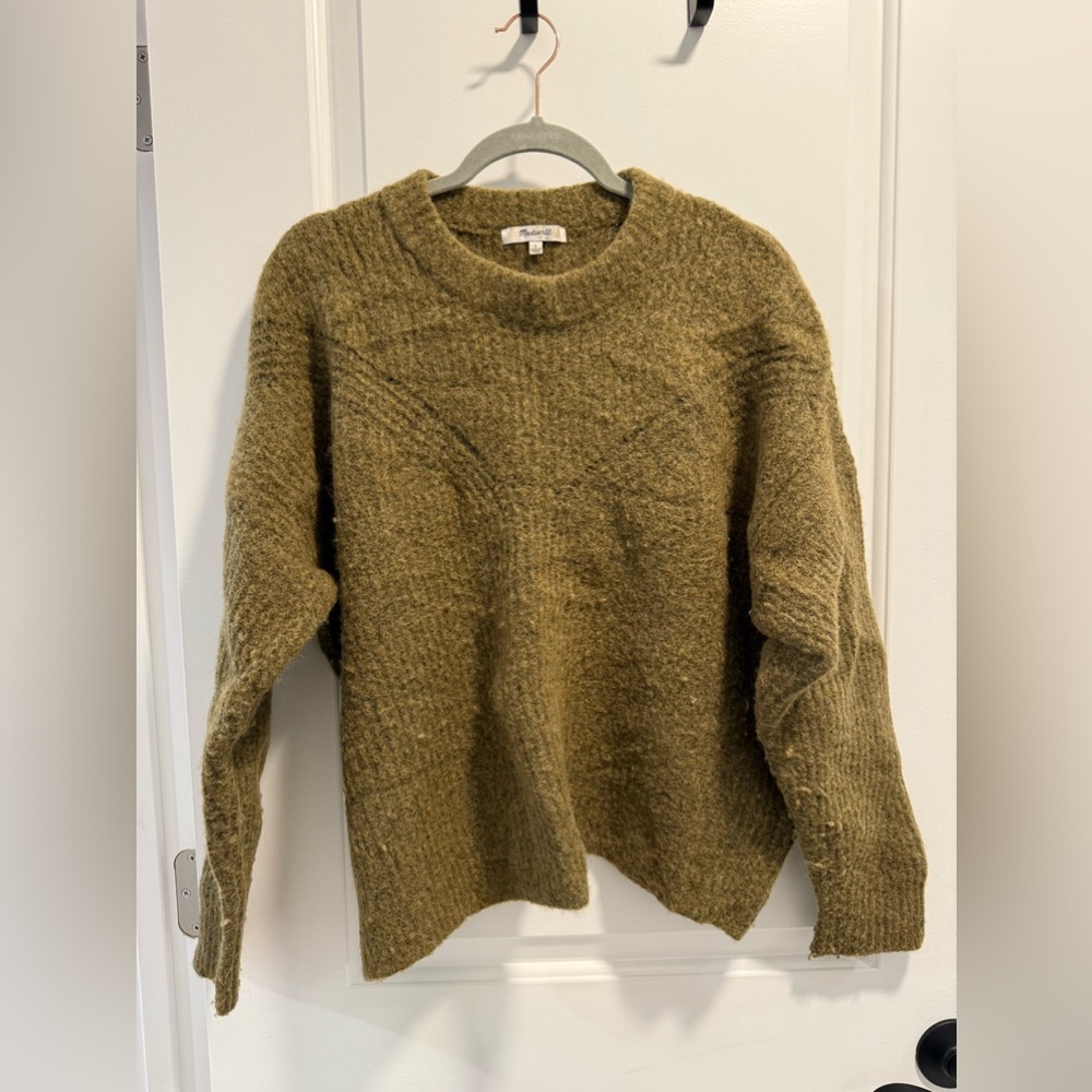 Madewell Belfiore Ribbed Pullover Sweater